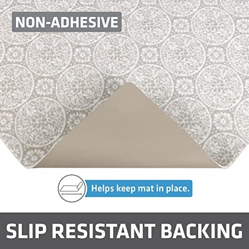 Drymate Premium XL Under Sink Mat, Waterproof Cabinet Protection Mats for Kitchen & Bathroom, Absorbent Shelf Liners, Slip-Resistant, Non-Adhesive, Machine Washable (USA Made)(24”x59”)(Tan) - Image 4