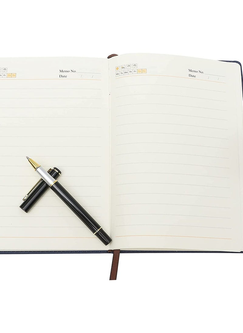 Generic Vintage Leather A5 Notebook with Pen, Travel Journal Diary for Daily Ideas, Perfect Gift Set for Women and Men, Retro Soft Leather Notepad for Work and Personal Use  - Image 3