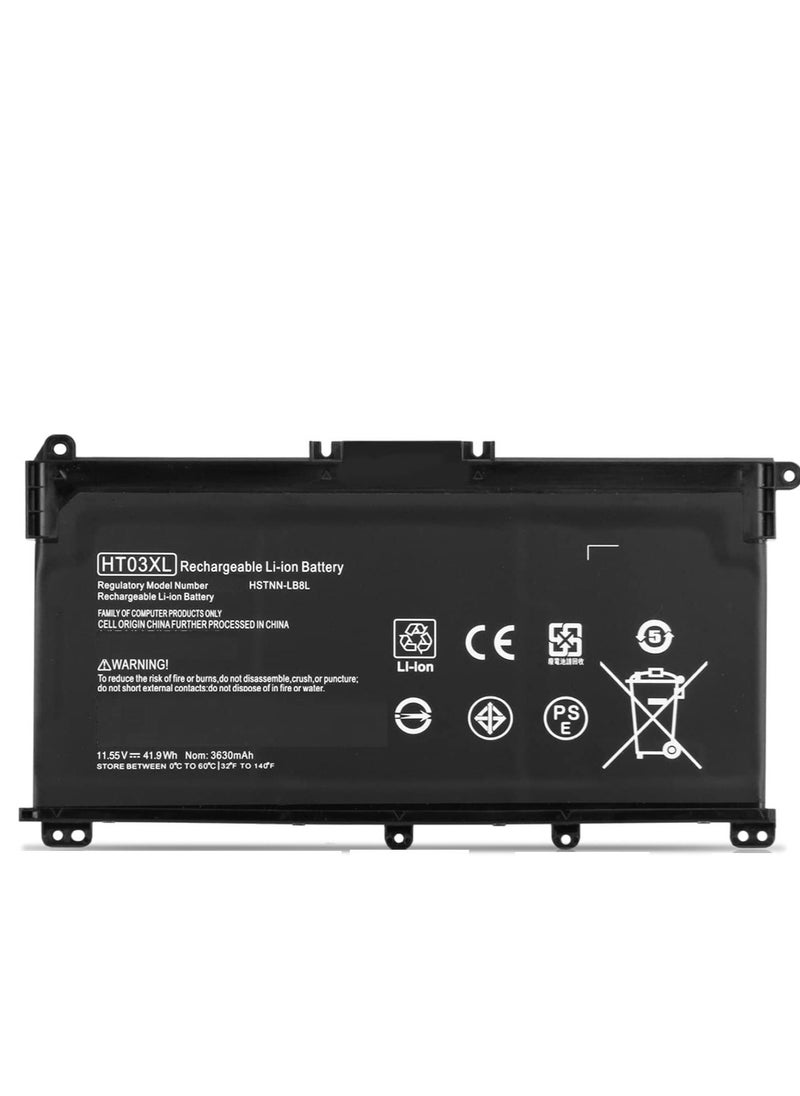 RDN - Laptop Battery for HP Pavilion 14-CE 14-CF 14-DF 15-CS 15-DA 15-DB 15-DW 17-by 17-CA 15-CS0053CL 15-DW0033NR 15-DA0014DX L11421-542 L11421-2C2 HSTNN-UB7J HSTNN-DB8R HT03041XL L11119-855 - Image 1