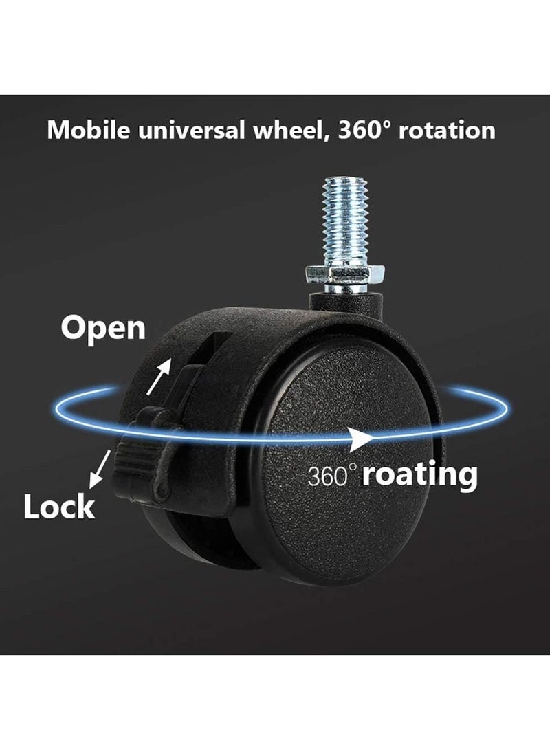 حامل ملابس متحرك، حامل ملابس معدني، حامل ملابس ثقيل للاستخدام الداخلي، حامل معاطف وأحذية مع قضيب علوي ورف تخزين سفلي (طبقتين - أبيض) - Image 4