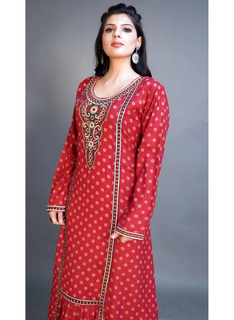 Zainah Jalabiya Good and Perfectly Styled Women's Casual Dress  - Image 2