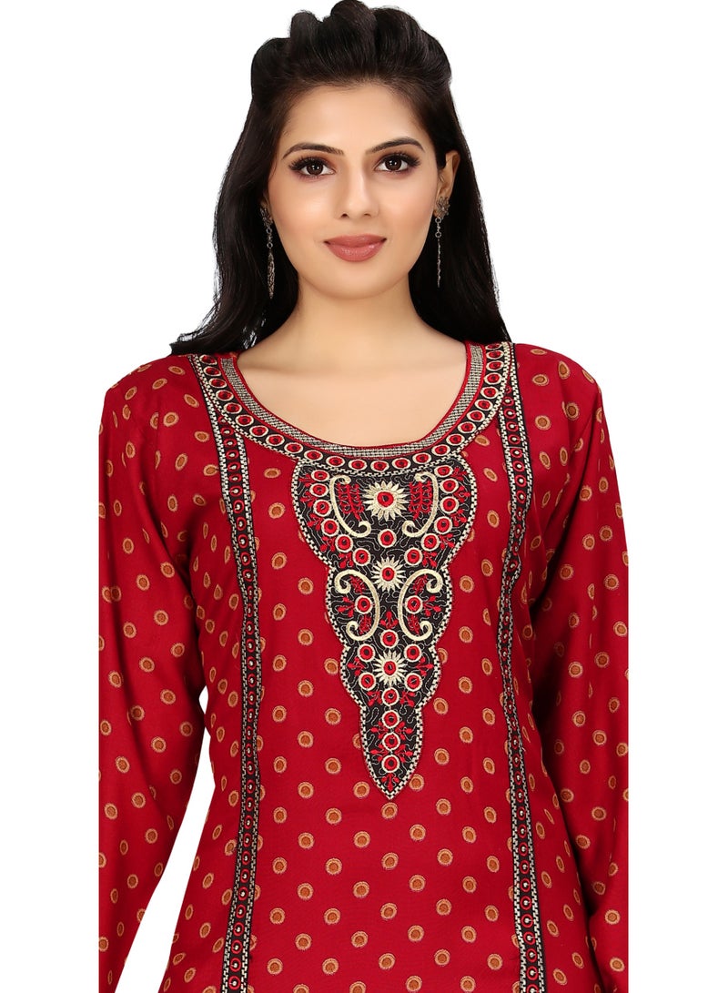 Zainah Jalabiya Good and Perfectly Styled Women's Casual Dress  - Image 5