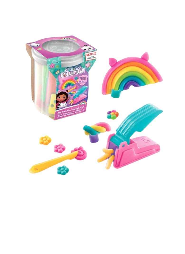 Canal Toys CANAL GABBY'S DOLLHOUSE - MY RAINBOW DOUGH POT 