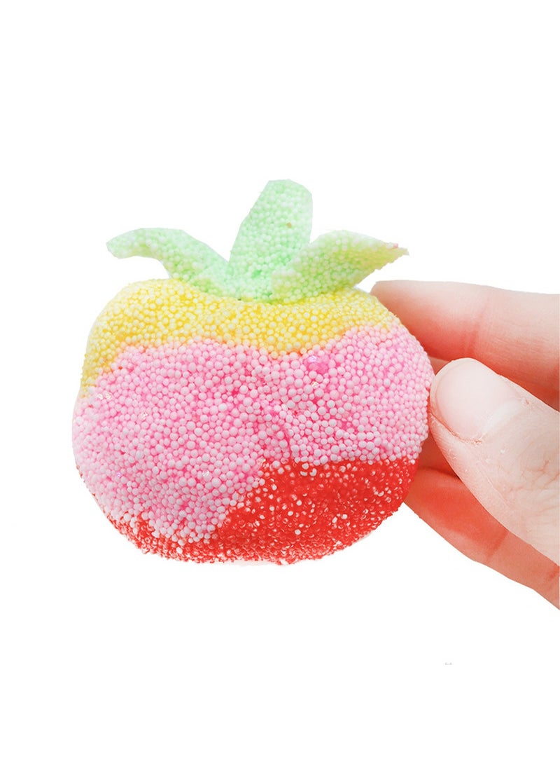 4-In-1 Donut Themed Stress Reliever Sturdy Durable Crystal Mud Slime Toy Set, Perfect For Fun, Learning and Increasing Focus In Kids And Adults and for Party Favors And Gifts 7x5x7cm  - Image 2
