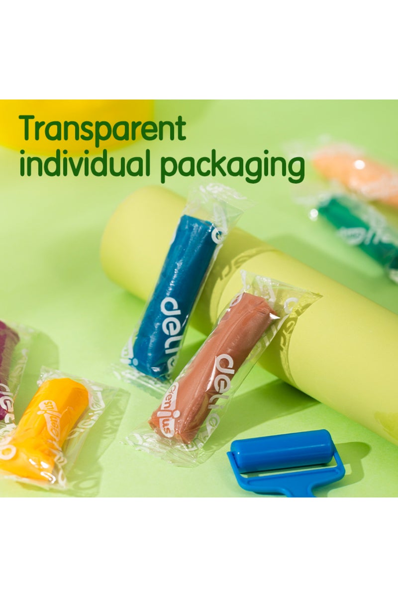 Deli ED75246 Dough 12 colors - ideal for creative play - Image 2