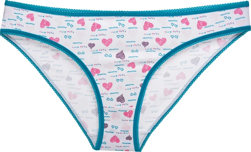 Sensu Women's Basic Panties Mixed Colors 5 Pack KTS1052