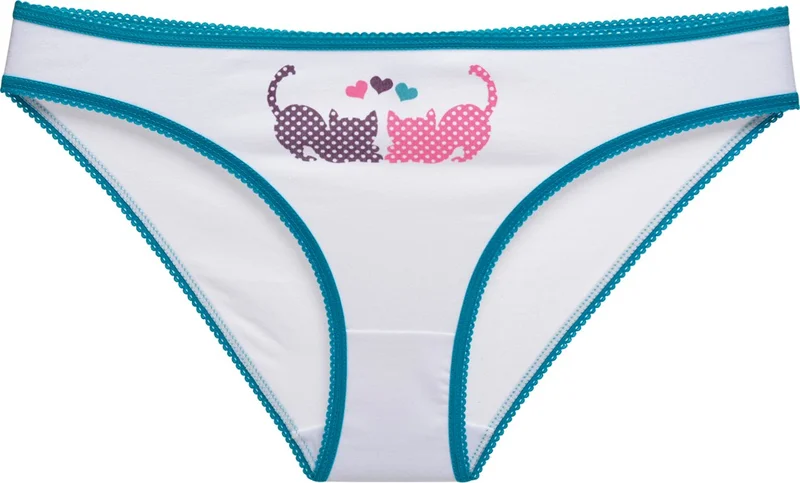 Sensu Women's Basic Panties Mixed Colors 5 Pack KTS1052