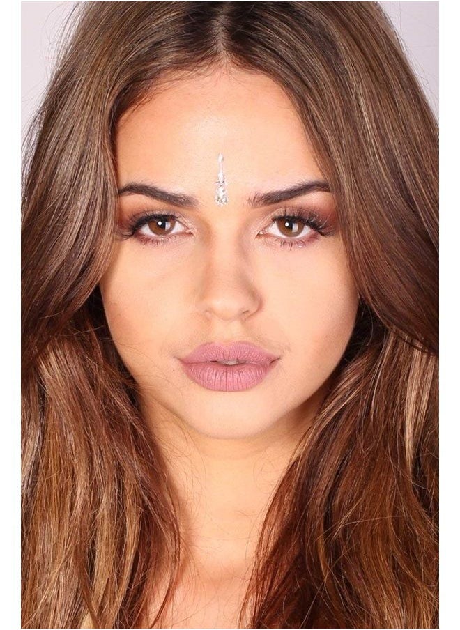 KARIZMA - Gigi Silver Bindi ✮ Crystal Indian Bindi Face Jewels Silver Packet - Image 1