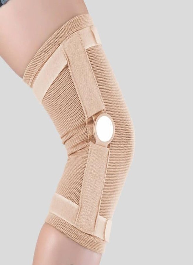 KUDIZE Hinged Knee Cap Tubular Knee Support Knee Sprain & Strain Arthritis (Per Pcs) (Large) - Image 1