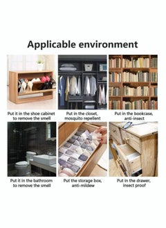 SYOSI 50 Cedar Wood Anti Moth Repellent Balls Drawer Fresheners  - Image 5