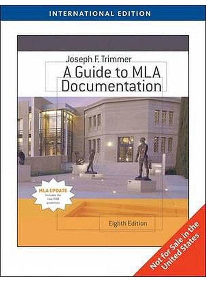 A Guide to MLA Documentation  Eighth Edition   Ed   8 