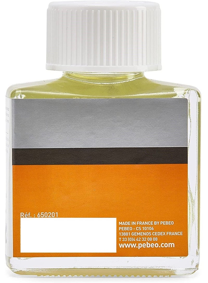 Pebeo Clarified Poppy Oil 75 ml Painting Medium Transparent - Image 2