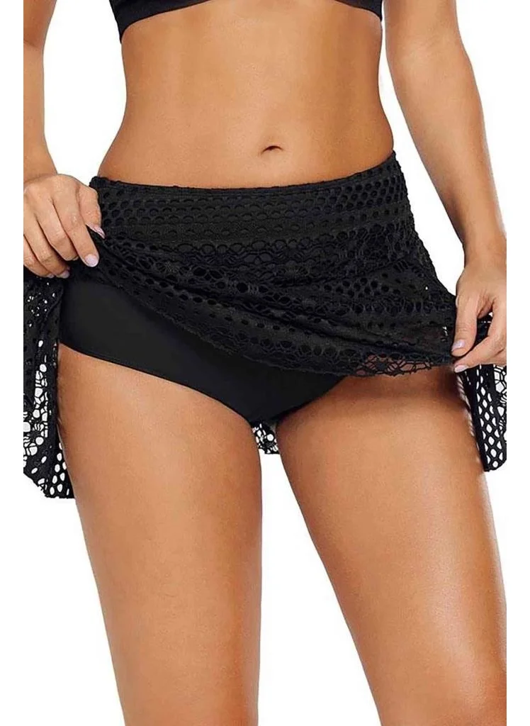انجلسين Lace Skirt Bikini Bottom 44