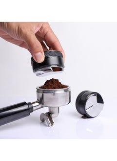 Sharpdo Stainless Steel Coffee Three-paste Black Powder Dispenser 51mm  - Image 1