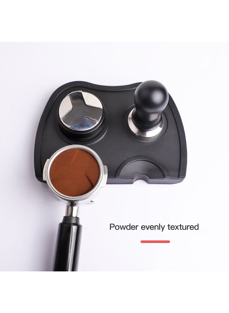 Sharpdo Stainless Steel Coffee Three-paste Black Powder Dispenser 51mm - Image 4