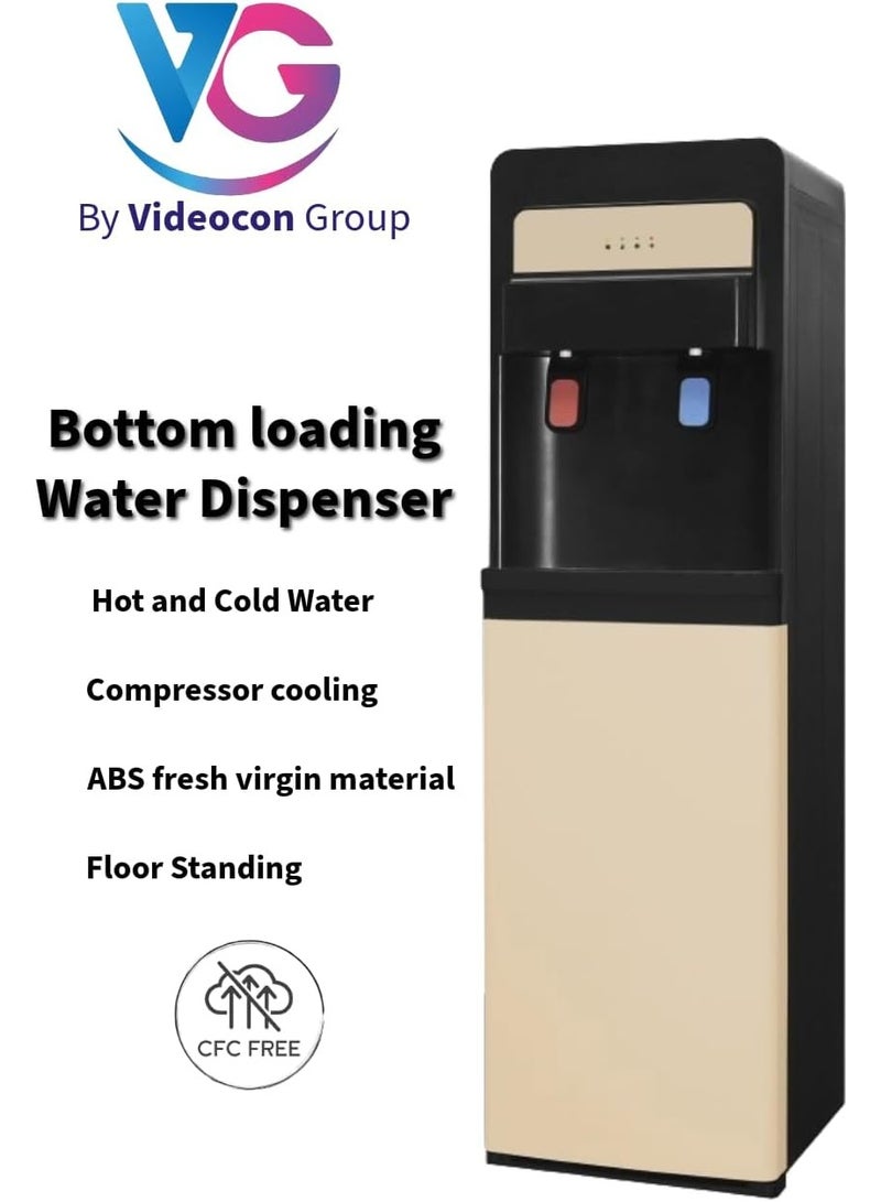 VG Bottom Loading Water Dispenser With Hot and Cold Water and Compressor Cooling-VGWD1100BGC - Image 2