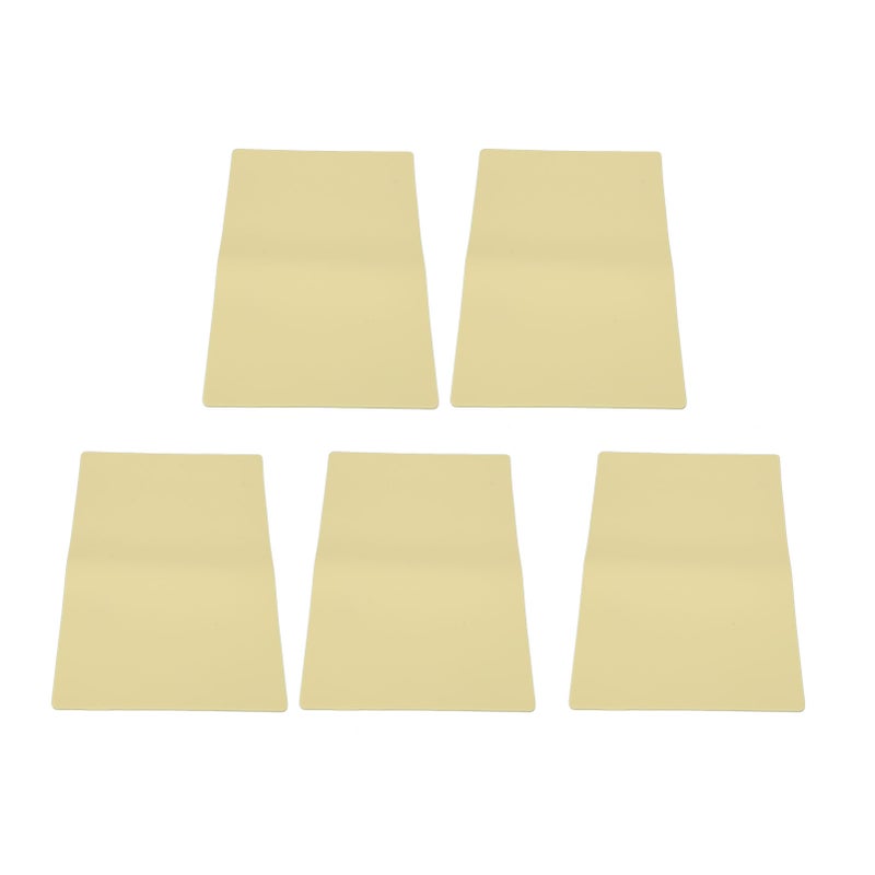 5pcs Thick Tattoo Practice Skin Blank Fake Supplies Double Available for Makeup Eyebrows - Image 3