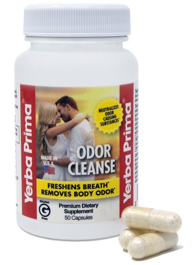 Yerba Prima Odor Cleanse - 50 Capsules - Premium Extract - Image 1
