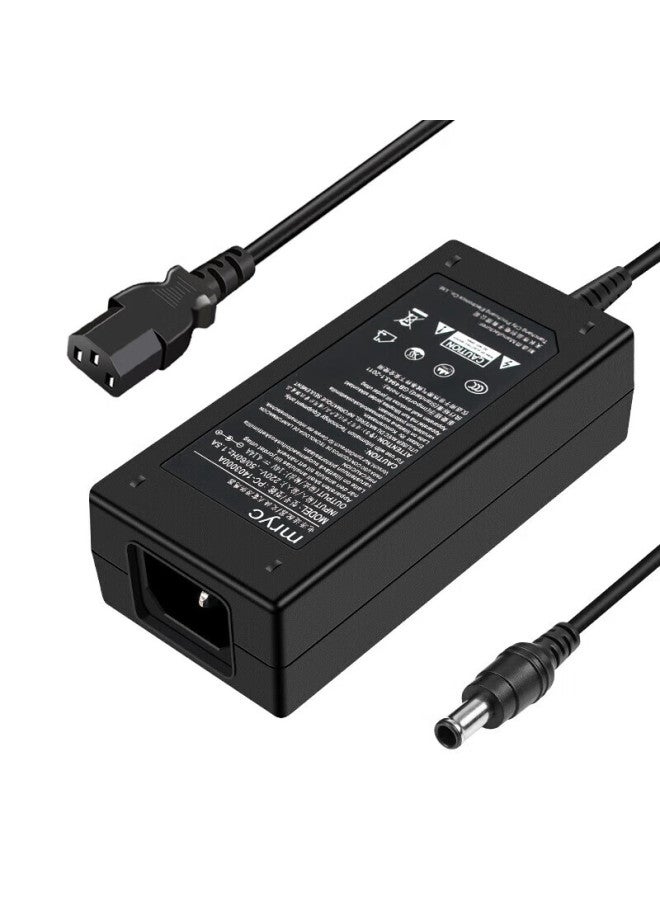 Mryc Three-Prong Monitor Power Cord 14V 4.14A/3A/1.78A Desktop Lcd Computer Power Adapter Universal Laptop Charger For Led Display