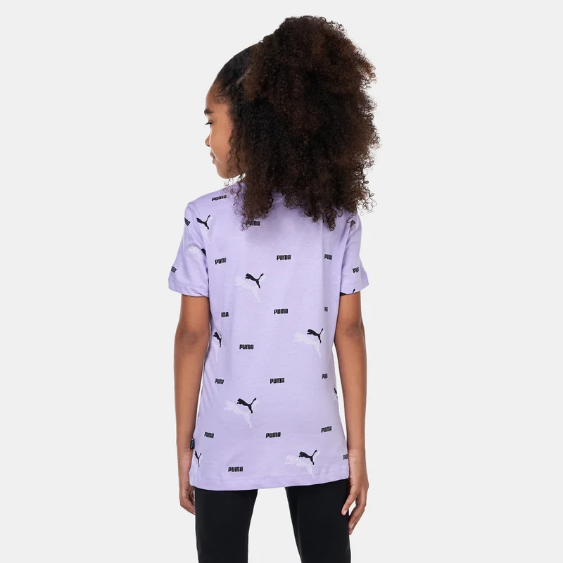 PUMA Kids' Logo Lab Allover Print T-Shirt