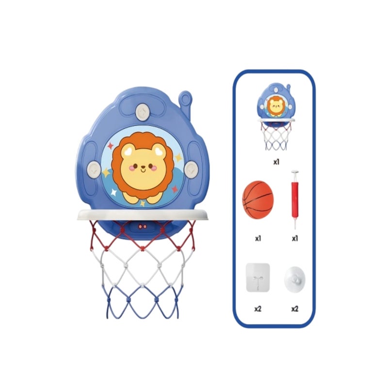 استاند باسكت بشكل اسد مع كرة باسكت و المنفاخ - HFD025B-1B - Image 2