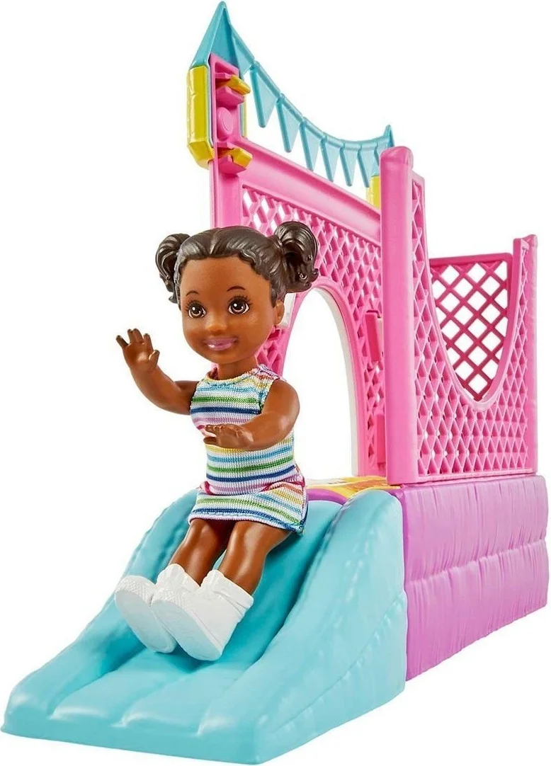 باربي HHB67 Babysitter Skipper Playhouse Set