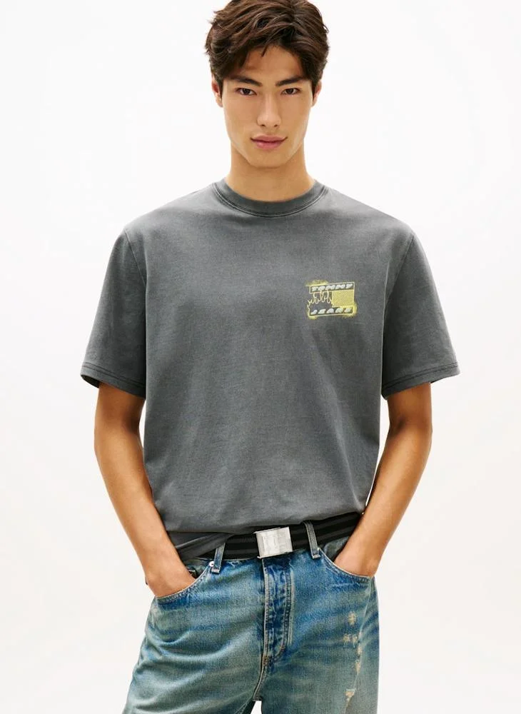 TOMMY JEANS 90s Back Bubble Logo Jersey T-Shirt