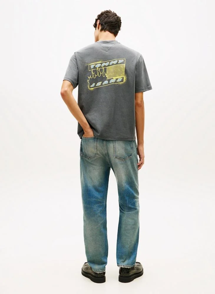 TOMMY JEANS 90s Back Bubble Logo Jersey T-Shirt