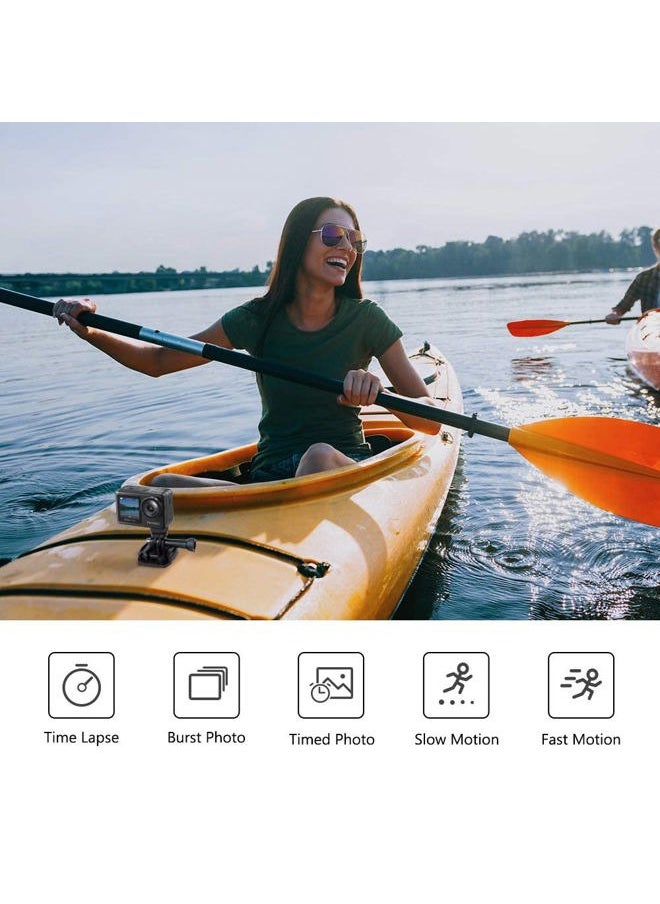 Akaso - Brave 7 LE 4K30FPS 20MP WiFi Action Camera with Touch Screen EIS 2.0 Zoom Remote Control 131 Feet Underwater Camera with 2X 1350mAh Batteries Support External Microphone Vlog Camera - Image 1