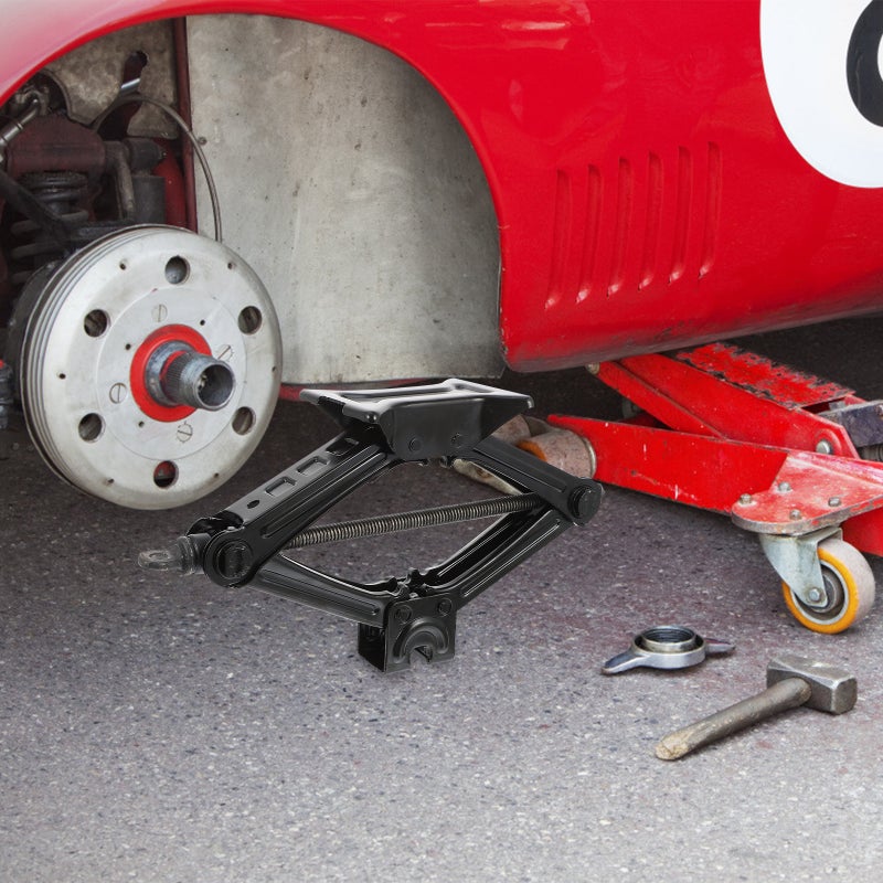 1 Set 1.5 Ton Scissor Scissor Jack Useful for Car Repairing - Image 2