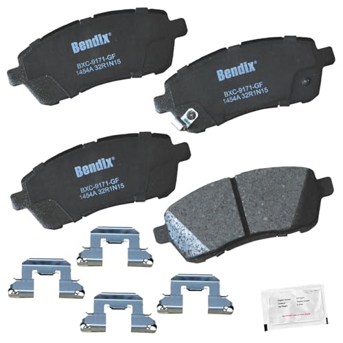 Bendix Priority1 CFC1454A Ceramic Front Brake Pads for Mazda 2 2014-2011, Suzuki Swift 2014, Swift 2021-2020 - Image 1