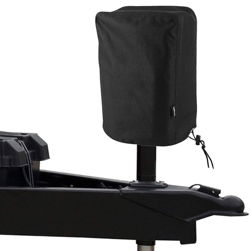 Electric Tongue Jack Cover BougeRV 600D Universal Trailer RV Electric Tongue Jack Protective Cover Size 14H x 5W x 10D