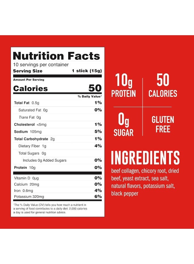 LonoLife Low-Sodium Beef Bone Broth Sticks - Image 2