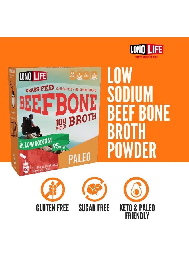 LonoLife Low-Sodium Beef Bone Broth Sticks - Image 3