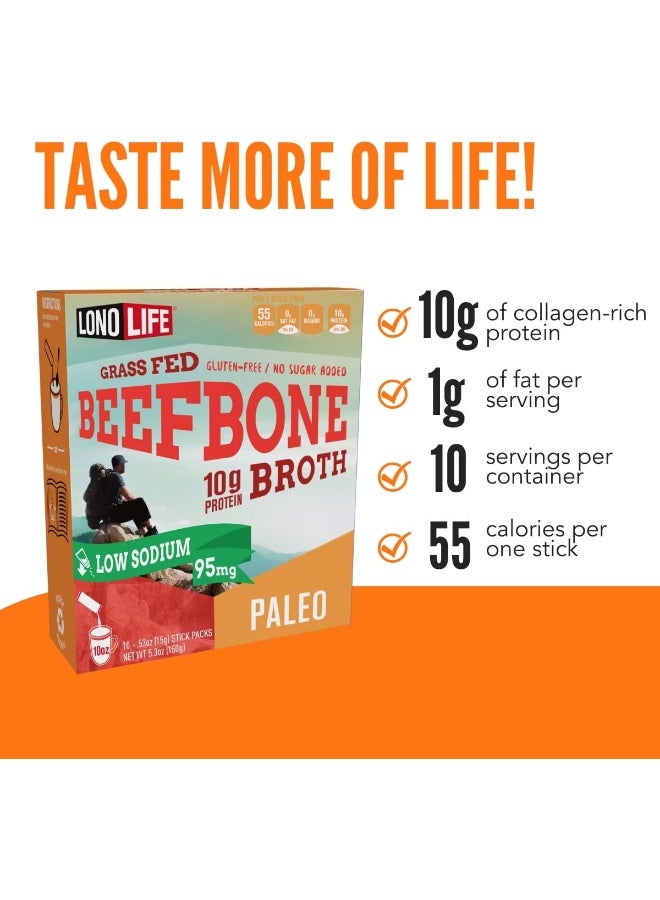 LonoLife Low-Sodium Beef Bone Broth Sticks - Image 4