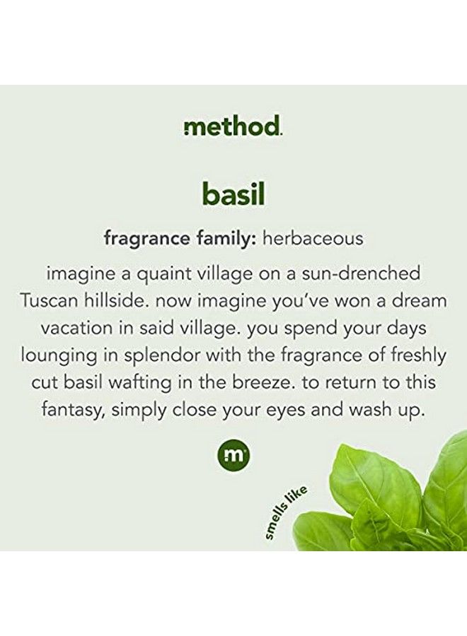 Method Gel Hand Wash Basil 11.5 Oz 1 Pack Packaging May Vary - Image 4