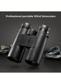 K&F Concept 10x42 Compact Binoculars for Kids and Adults, IP66 Waterproof with Tripod Converter, BAK4 Prism, FMC Lens, Cleaning Cloth for Bird Watching Hunting Travel Camping Stargazing  - Image 2