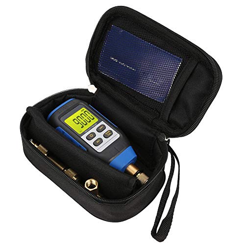 Jectse Digital Vacuum Kit, 2-100Pa High Handheld Vacuum Meter Tester,with Buzzer Three-Way Connection Extended Rod for Atmospheric Environment 0-50°C - Image 1