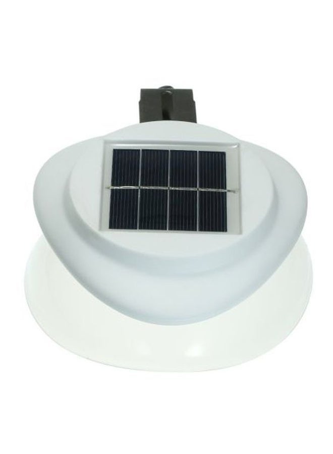 NIBEMINENT LED Solar Lamp White 13.8cm - Image 1