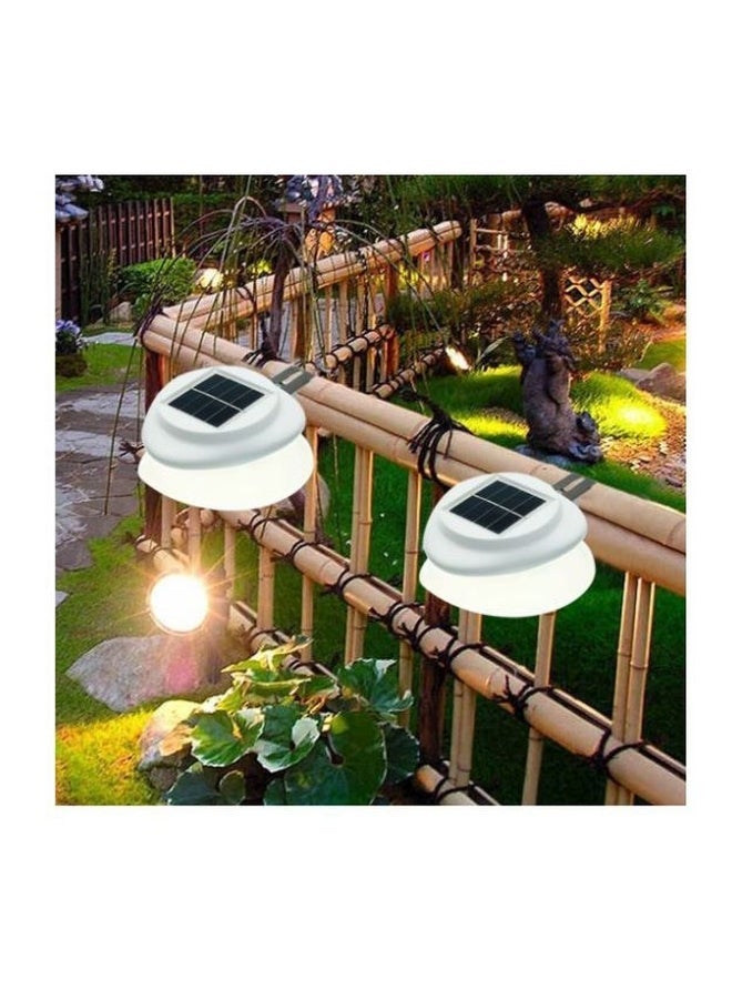 NIBEMINENT LED Solar Lamp White 13.8cm - Image 4