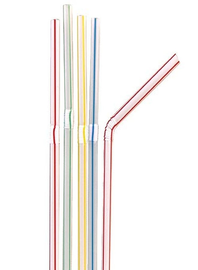 Amit Marketing Paper Straws I Biodegradable, Disposable, & Eco-Friendly I Pipe for Juices, Shakes, Smoothies, Party Supplies Decorations I 7.75Inch Long, Random Color I 10 mm - 150 Pcs - Image 4