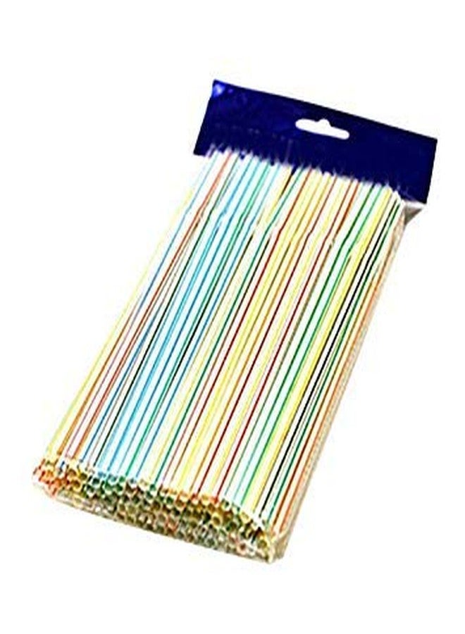 Amit Marketing Paper Straws I Biodegradable, Disposable, & Eco-Friendly I Pipe for Juices, Shakes, Smoothies, Party Supplies Decorations I 7.75Inch Long, Random Color I 10 mm - 150 Pcs - Image 1
