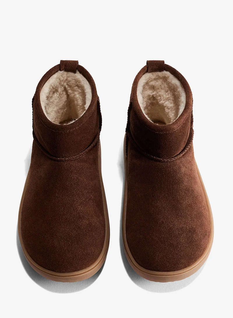 اتش اند ام بووت من الشامواه مبطن للدفء