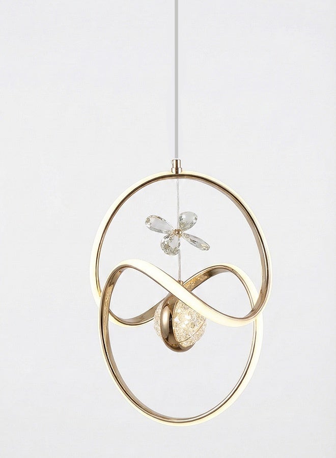 BUY4LESS -  Modern Lighting, Light, Chandelier, Gold Color, 44x26 cm, Suitable for bedroom and living room, Adjustable height - Image 1