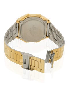 CASIO Casio Unisex Illuminated Digital Dial Gold Tone Stainless Steel Band Watch [A168WG-9WDF]  - Image 2
