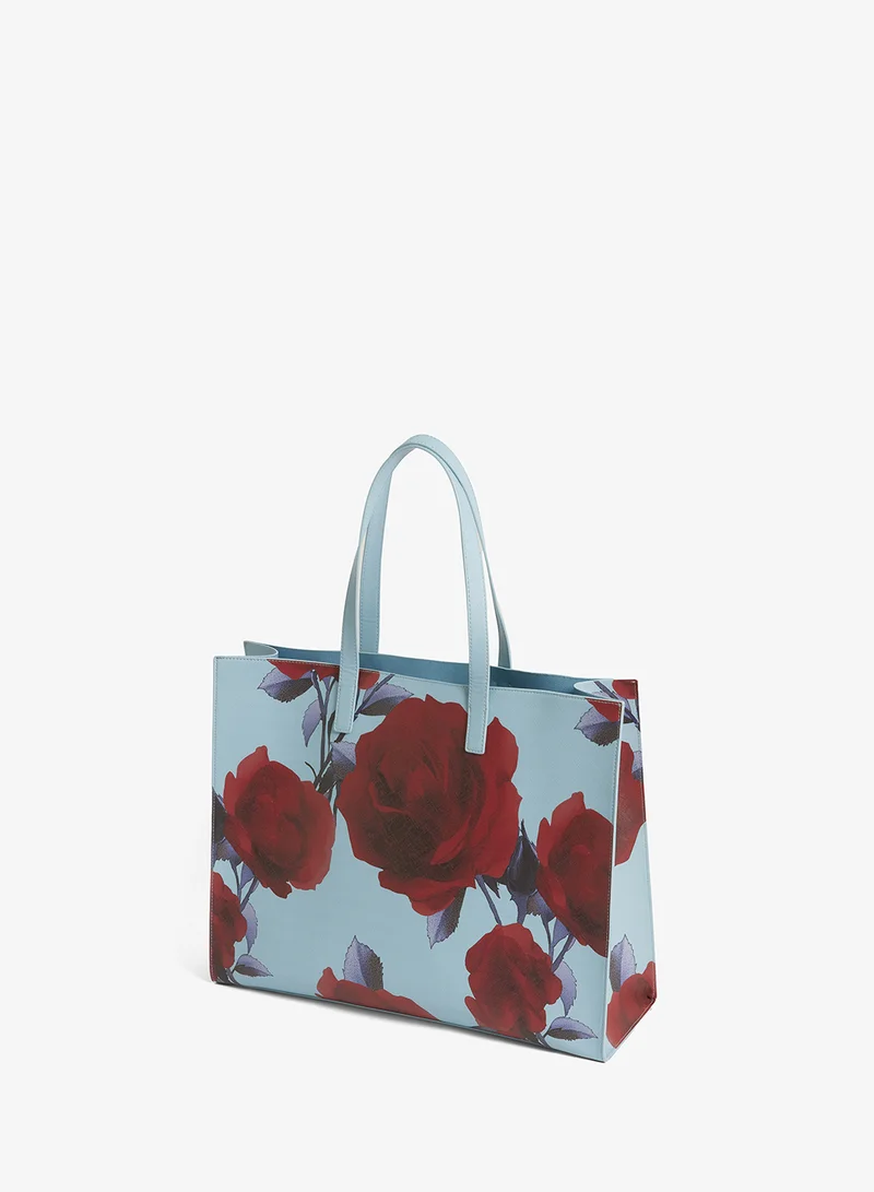 Ted Baker  EMBERLI Extra Large Rose Print Icon Bag for Women | Best Price UAE