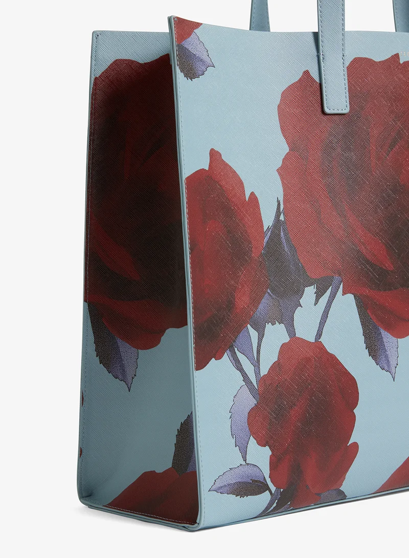 Ted Baker  EMBERLI Extra Large Rose Print Icon Bag for Women | Best Price UAE