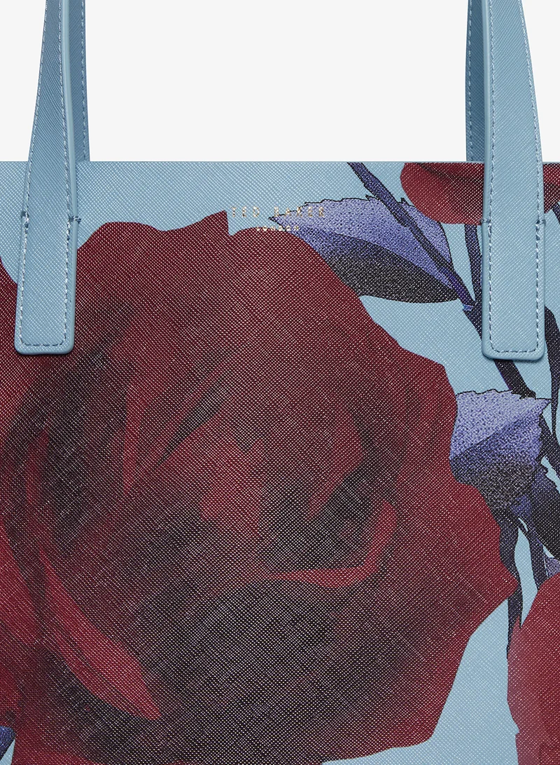 Ted Baker  EMBERLI Extra Large Rose Print Icon Bag for Women | Best Price UAE