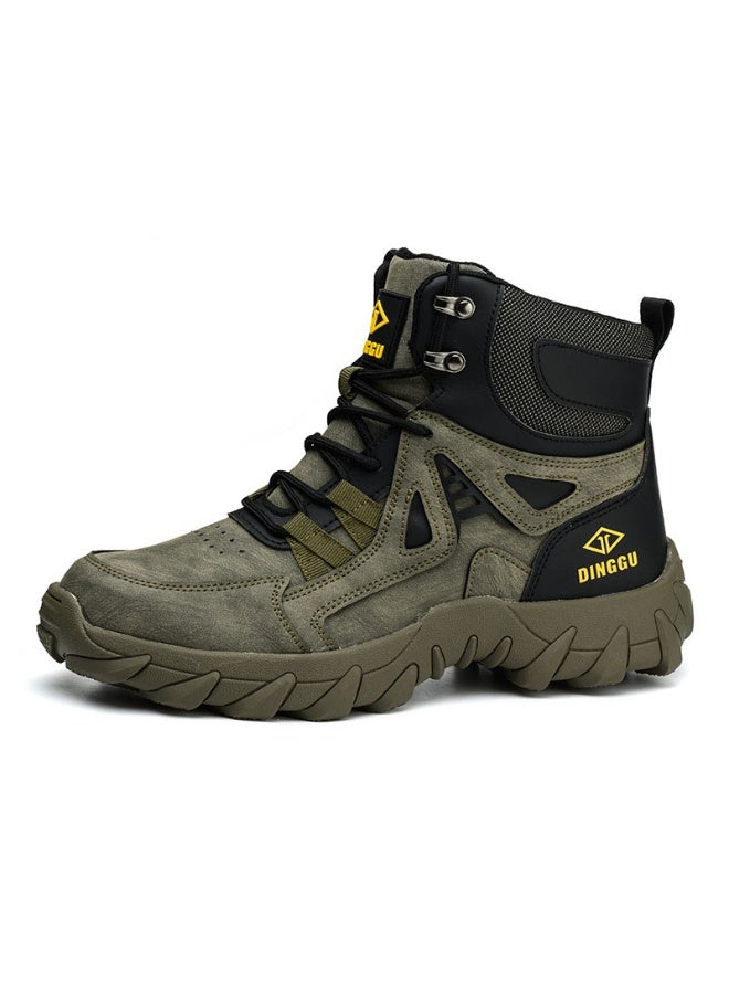 Dinggu Waterpoof Protect Work Shoes Men Anti Slip Abrasion Resistant Soft Sole Anti-smashing Puncture Lightweight Safety Shoes - Image 1