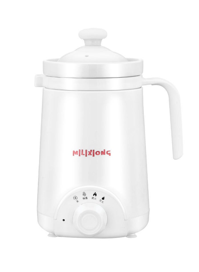 Multifunctional Health Ceramic Pot Electric Stew Cup Porridge Kettle Boiler Cooker  - Image 1